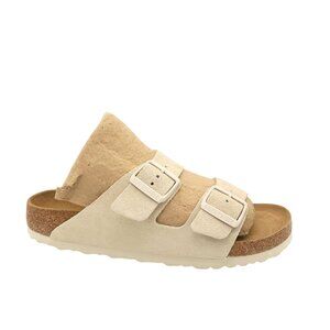 NEW Birkenstock Arizona Soft Suede Sandals Womens 40 9 9.5 Minimalist Neutral